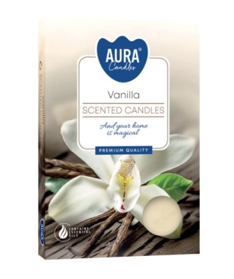 Bispol, Wanilia, podgrzewacze zapachowe, 6 sztuk