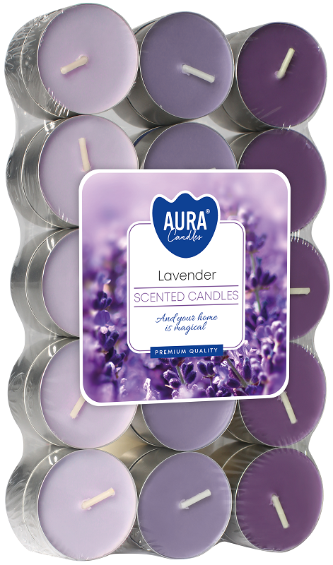 Bispol p15-30-79 Aura LAWENDA podgrzewacze zapachowe - 30 sztuk