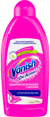 Vanish 3w1 Clean & Fresh Cytryna, szampon do ręcznego prania dywanów, 500ml