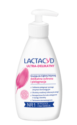 Lactacyd Sensitive, Emulsja do higieny intymnej, 200ml