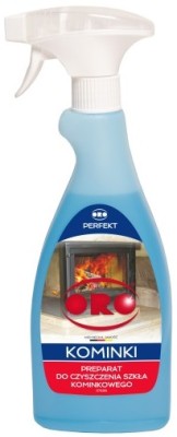 Oro Nr IP586 preparat do czyszczenia szkła kominkowego i piecowego 500ml