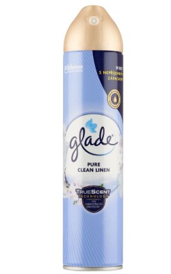 Glade by Brise, Pure Clean Linen odświeżacz powietrza, aerozol 300ml