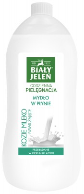 mydło w płynie Biały Jeleń Hipoalergiczny, 1000ml zapas kozie mleko