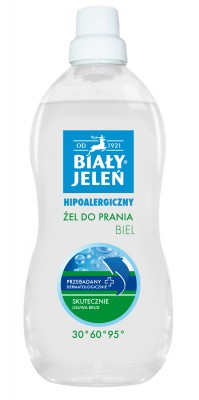 Biały Jeleń Hipoalergiczny, żel do prania 1500ml biały