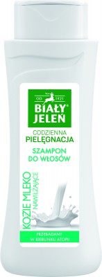 Biały Jeleń Hipoalergiczny, Kozie Mleko, szampon do włosów, 300ml