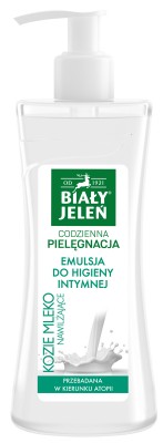 Biały Jeleń Hipoalergiczny, Kozie Mleko, emulsja do higieny intymnej, 265ml