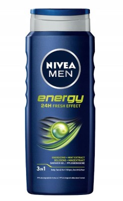 Nivea Men Bath Energy, żel pod prysznic dla mężczyzn, 500ml
