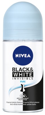 Nivea Invisible Pure, dezodorant, roll-on 50ml