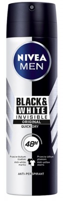 Nivea Men, Invisible Power, dezodorant dla mężczyzn w sprayu, 150ml