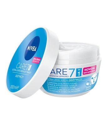 Nivea Care, Lekki krem odżywczy, 100ml