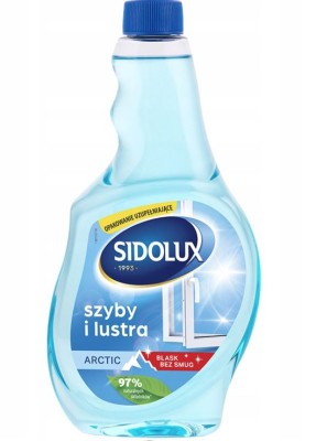 Sidolux Crystal Arctic, płyn do szyb zapas, 500ml