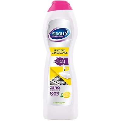 Sidolux Professional Lemon, mleczko czyszczące, 500ml
