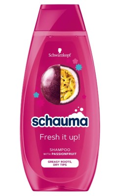 Schauma Fresh it Up, szampon do włosów przetłuszczających się u nasady i suchych na końcach, 400ml