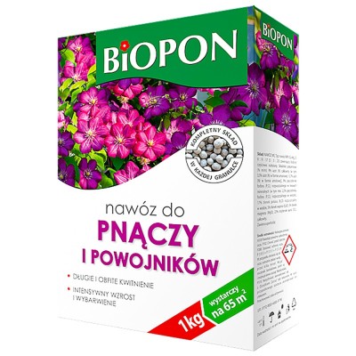 Biopon, nawóz granulowany do pnączy i powojników, 1kg