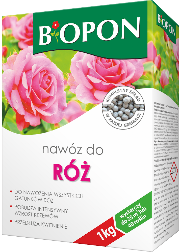 Bopon nawóz granulowany do róż BiOPON 1kg