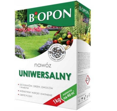 Biopon, nawóz granulowany uniwersalny, 1kg