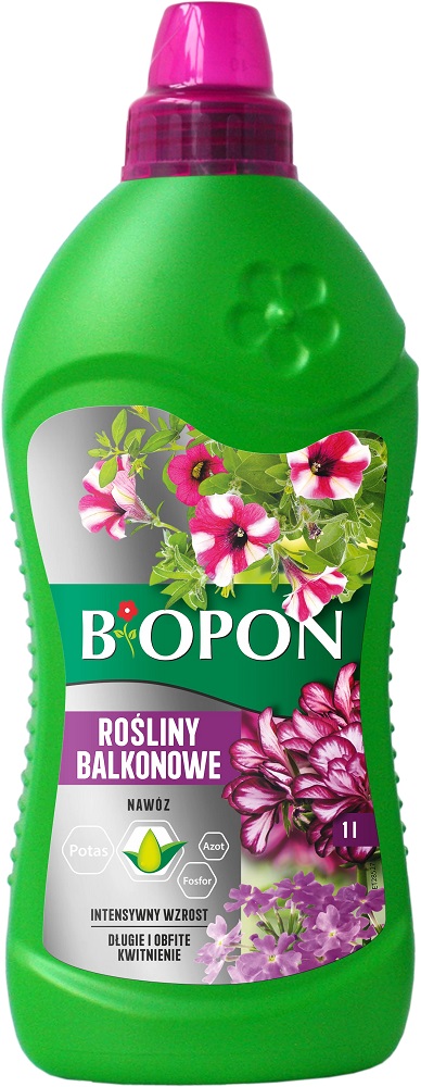 Bopon nawóz w płynie do roślin balkonowych BiOPON 1l