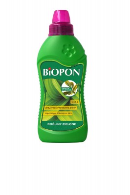 Biopon, nawóz w płynie do roślin zielonych przeciw chlorozie, 500ml