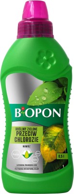Bopon nawóz w płynie do roślin zielonych przeciw chlorozie BiOPON 500ml
