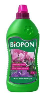 Biopon, nawóz w płynie do roślin kwitnących, 1l