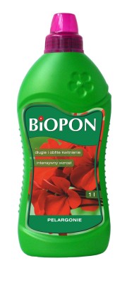 Biopon, nawóz w płynie do pelargonii, 1l