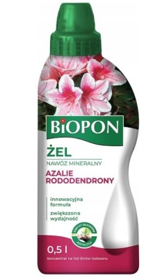 Biopon, żelowy nawóz mineralny do rododendronów, 500ml