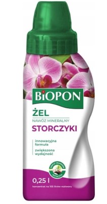 Biopon, żelowy nawóz mineralny do storczyków, 250ml