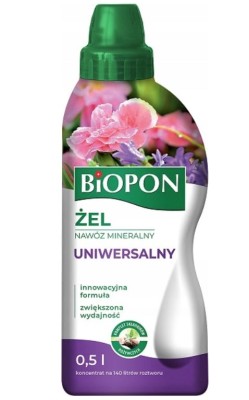 Biopon, żel nawóz mineralny uniwersalny, 500ml