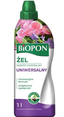 Biopon, żel nawóz mineralny uniwersalny, 1l