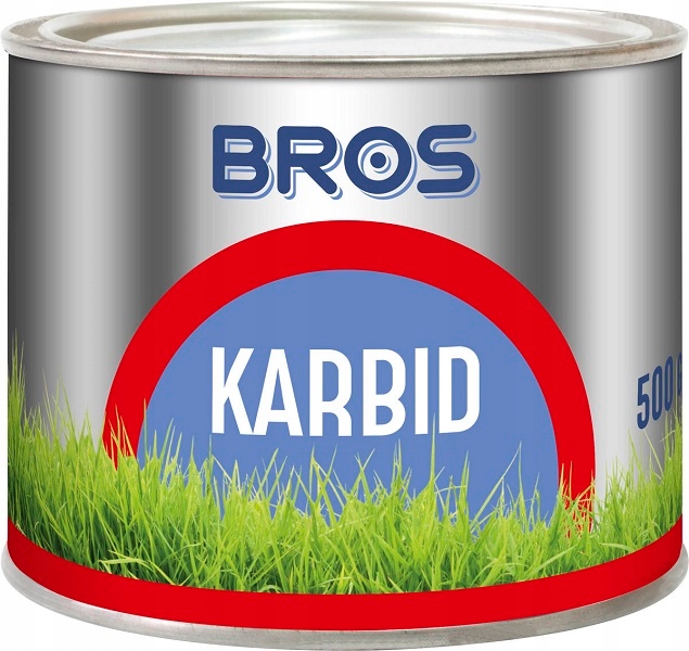 Bros karbid granulowany odstraszający krety 500g