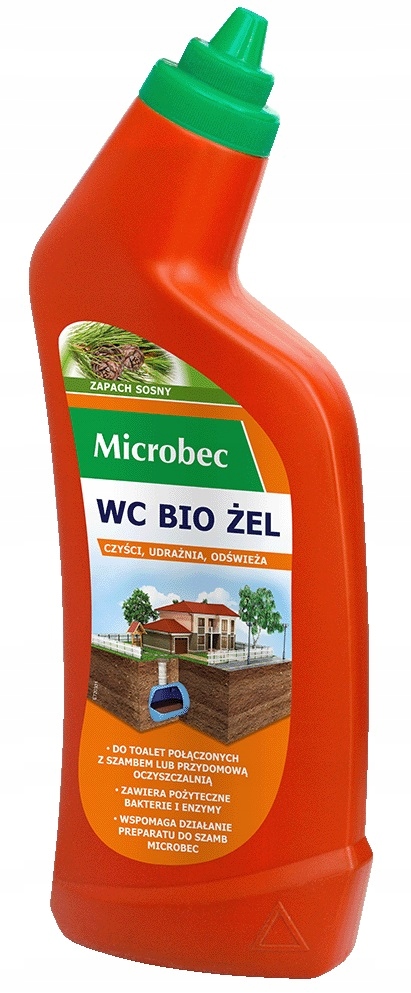 Bros Microbec Bio Żel do WC sosna 750ml
