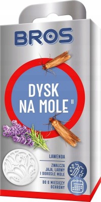 Bros Lawenda dysk na mole odzieżowe