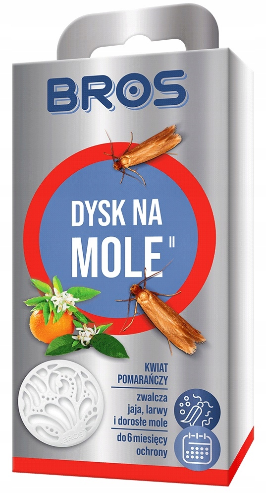 Bros Kwiat Pomarańczy dysk na mole odzieżowe