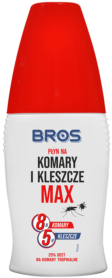 Bros Max płyn odstraszający komary i kleszcze 50ml