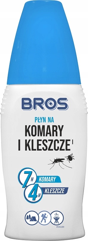 Bros płyn odstraszający komary i kleszcze 100ml