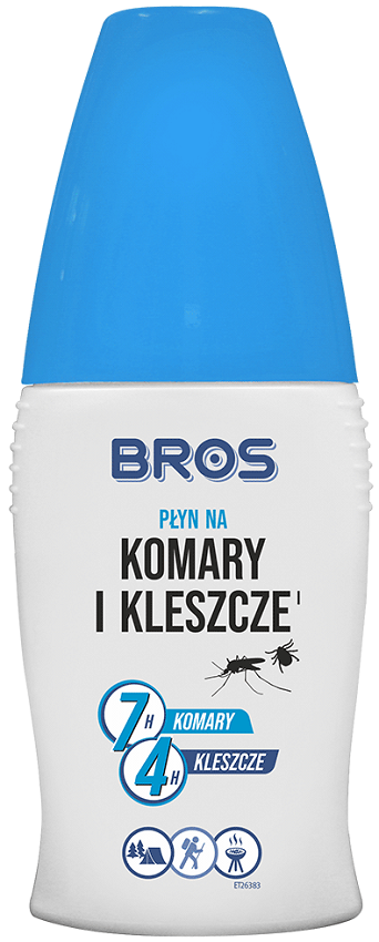 Bros płyn odstraszający komary i kleszcze 50ml