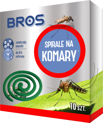 Bros spirala przeciw komarom 10 sztuk