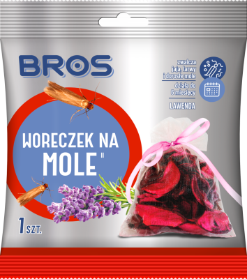 Bros Lawendowy woreczek na mole 1 sztuka