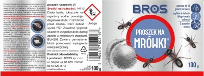 Bros proszek do zwalczania mrówek 100g