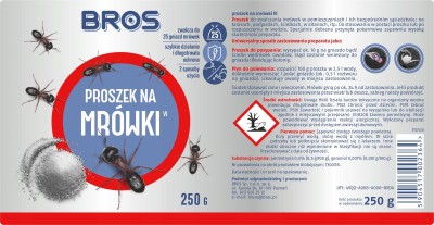 Bros proszek do zwalczania mrówek 250g