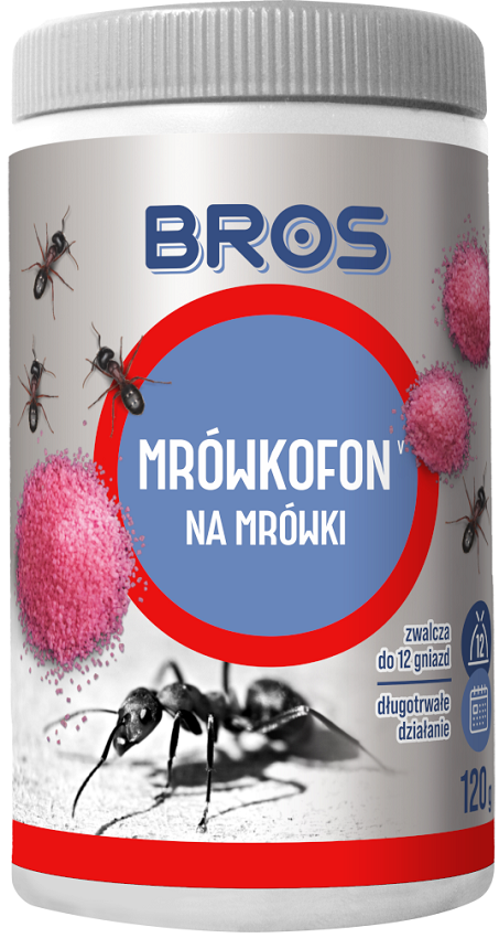 Bros Mrówkofon preparat do zwalczania mrówek granulat 120g