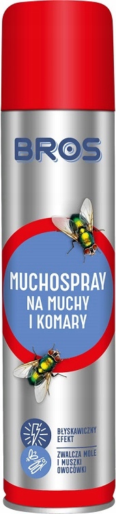 Bros Muchospray środek zwalczający muchy i komary spray 750ml