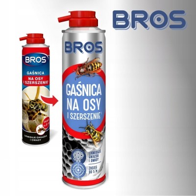 Bros Gaśnica preparat przeznaczony do zwalczania os i szerszeni spray 300ml