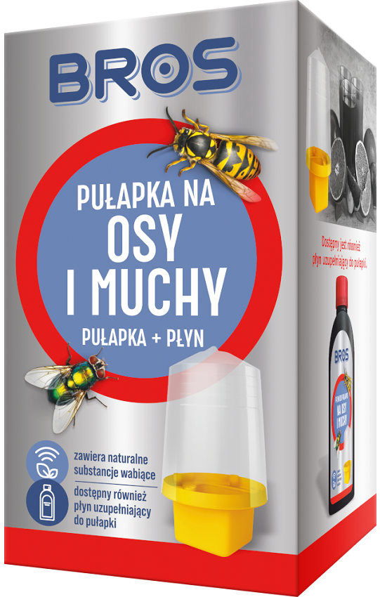 Bros pułapka z płynem na osy i muchy