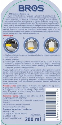 Bros płyn do pułapki na osy i muchy 200ml