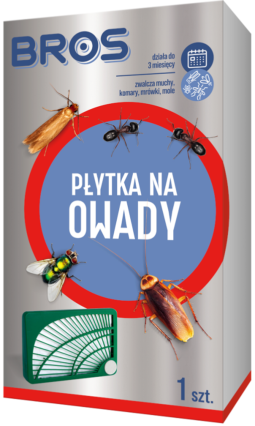 Bros płytka na owady