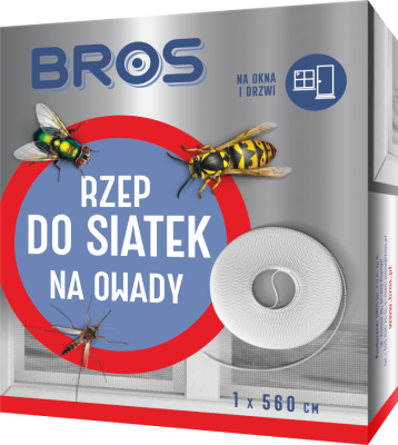 Bros, rzep do siatek na okno, 5.6m