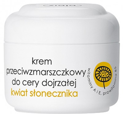 Ziaja HerbikaPlant Kwiat Słonecznika, Przeciwzmarszczkowy krem do twarzy, 50ml