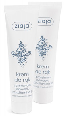 Ziaja Proteiny Jedwabiu, krem do rąk, 100ml