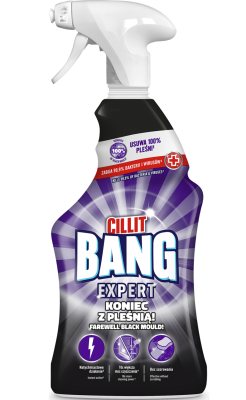 Cillit Bang, Pleśń i Czarne Osady, płyn czyszczący, rozpylacz 750ml
